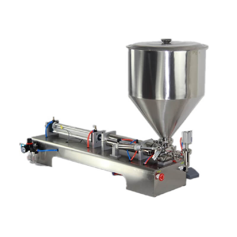 Semi-automatic paste filling machine charm and advantages