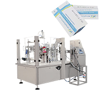 Automatic antigen detection card desiccant feeding bag packaging machine