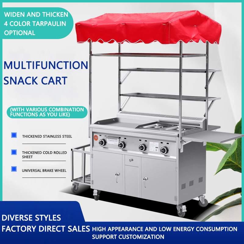 hot dog cart mobile cooking rickshaw food noodle sale design fast vending umbrella fried chicken a cart